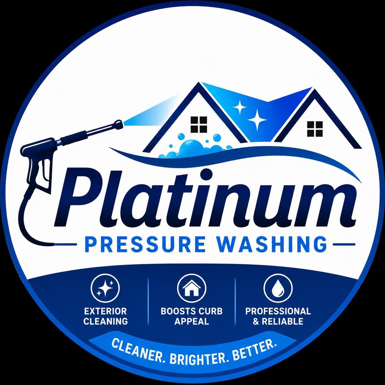 Platinum Pressure Washing Logo